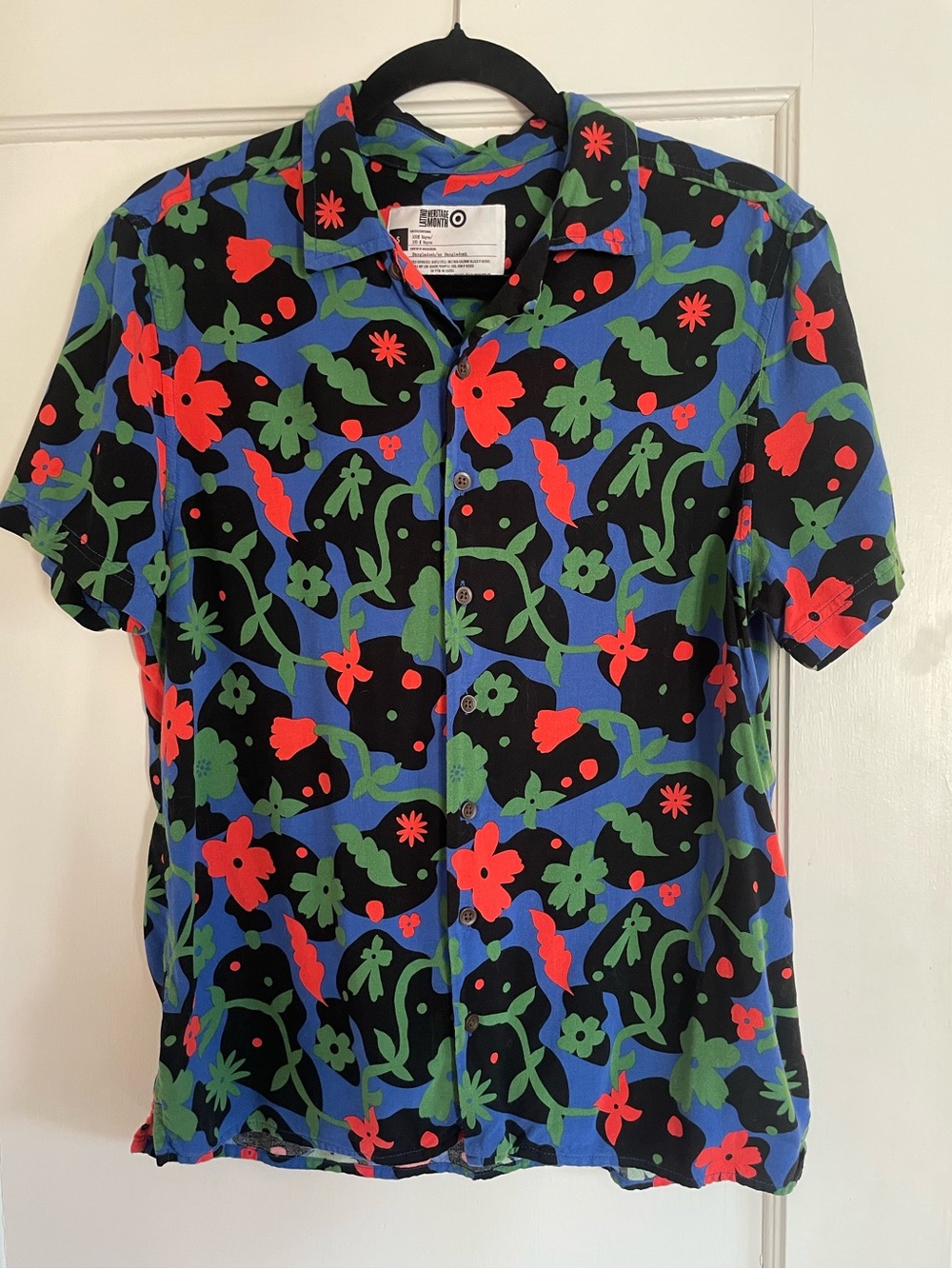 Target Latino Heritage Month Print Button-Up (size S)